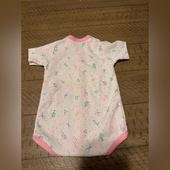 Vintage 1980s Cookie MonsterPink White OnSie - Picture 5 of 5